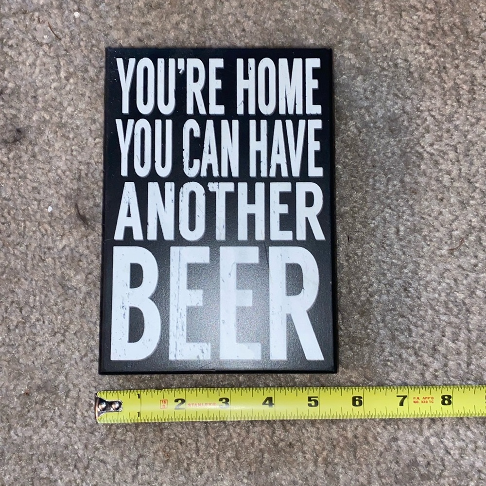 Wall sign